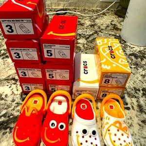 McDonald's Happy Meal crocs lot